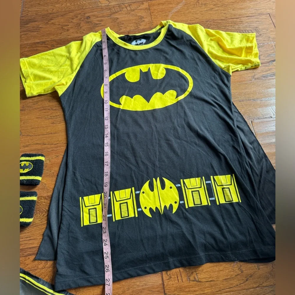 Girl’s Batman T Shirt Cape Costume‎ Set